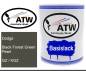 Preview: Dodge, Black Forest Green Pearl, GZ / KGZ: 1L Lackdose, von ATW Autoteile West.